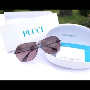 🆕 Emilio Pucci Vintage purple polarized unisex sunglasses